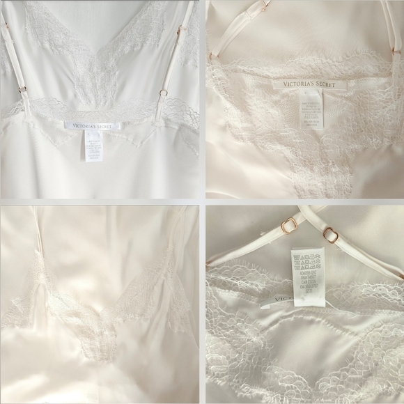 Victoria’s Secret White Floral Lace Slip Dress - Picture 13 of 16